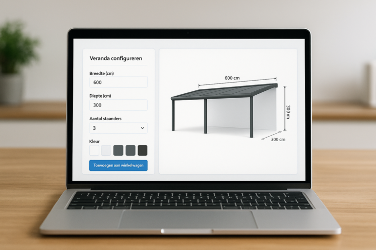 carport 3d configurator veranda dealer