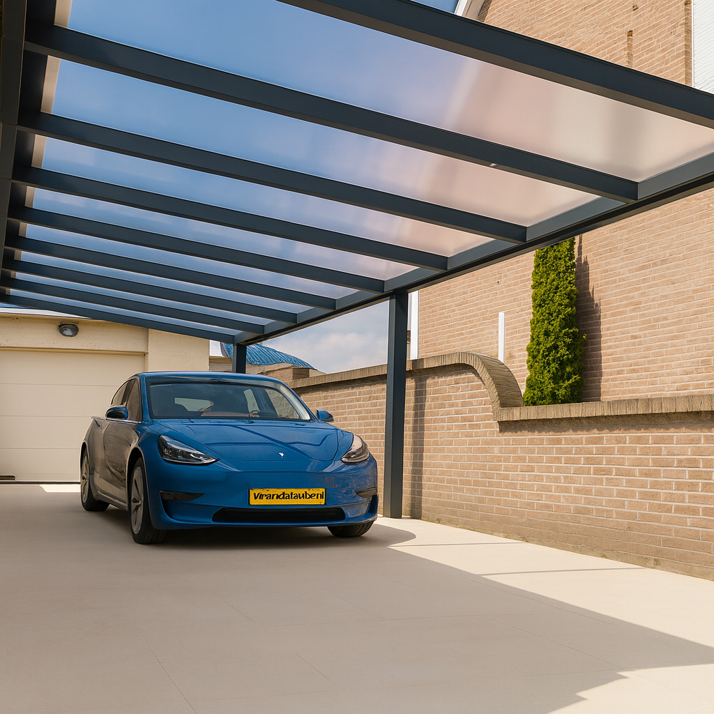 aluminium aanbouw carport