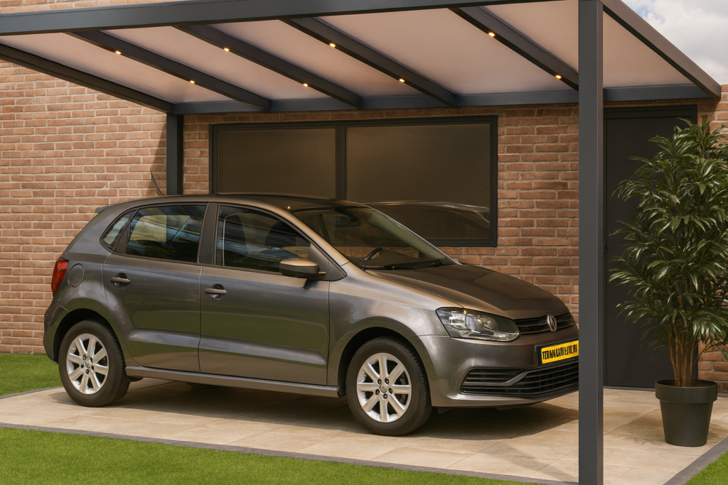 Aluminium carport