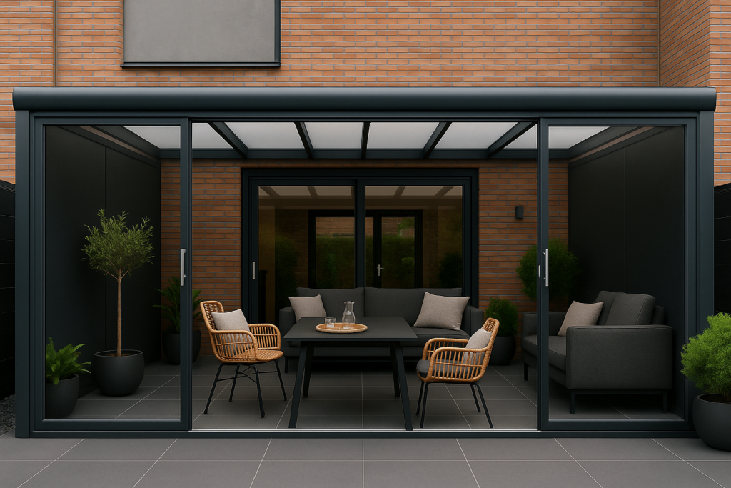 schuifpui veranda