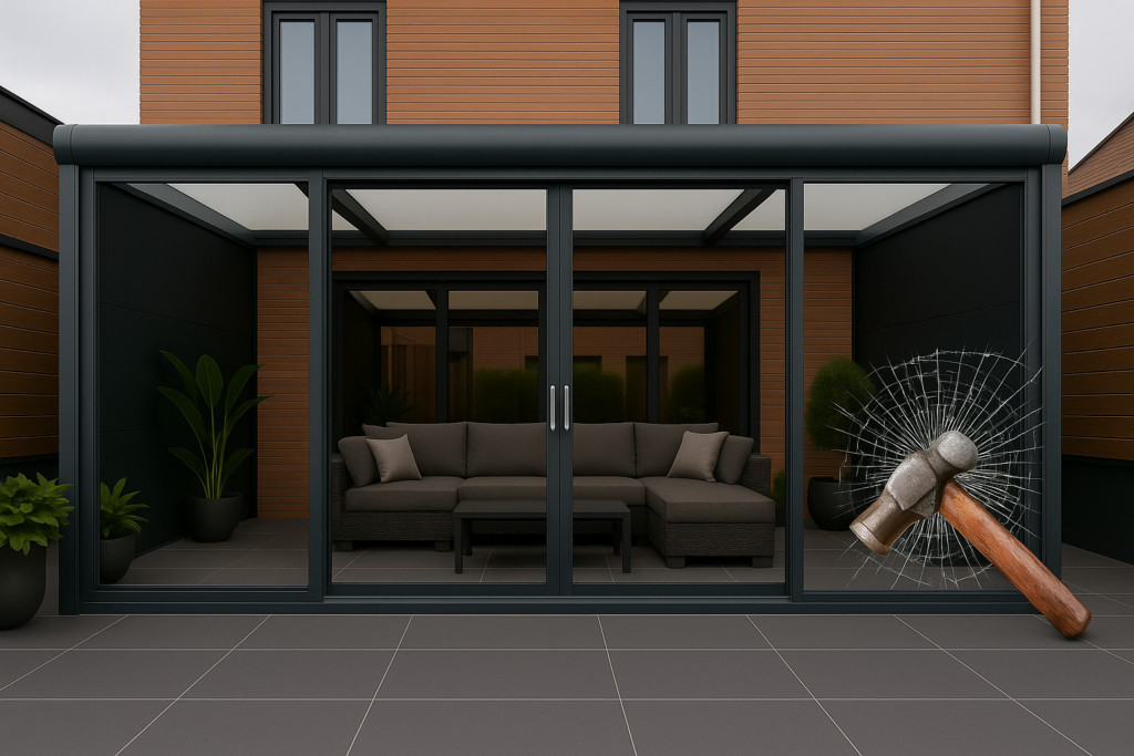 aluminium schuifpui veranda