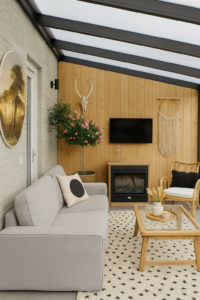 sfeervolle overkapping