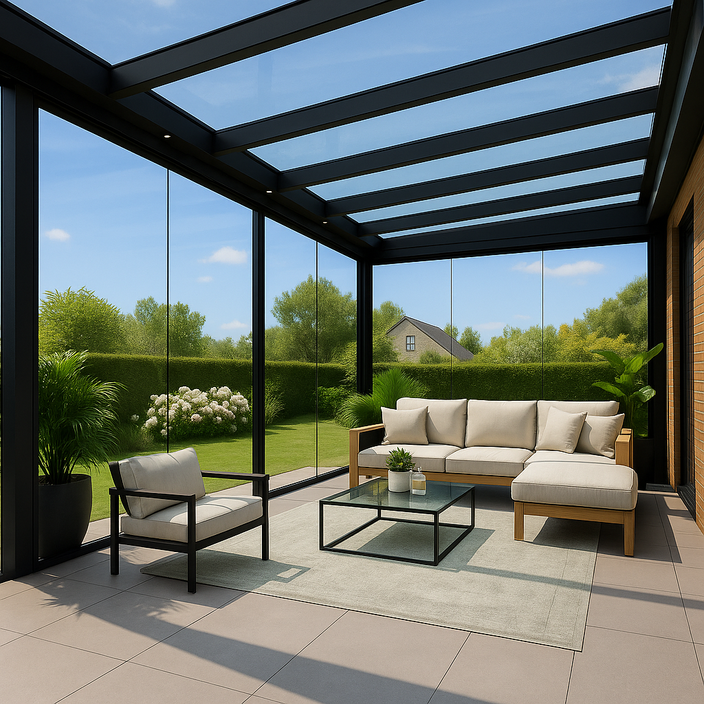 wintertuin glas